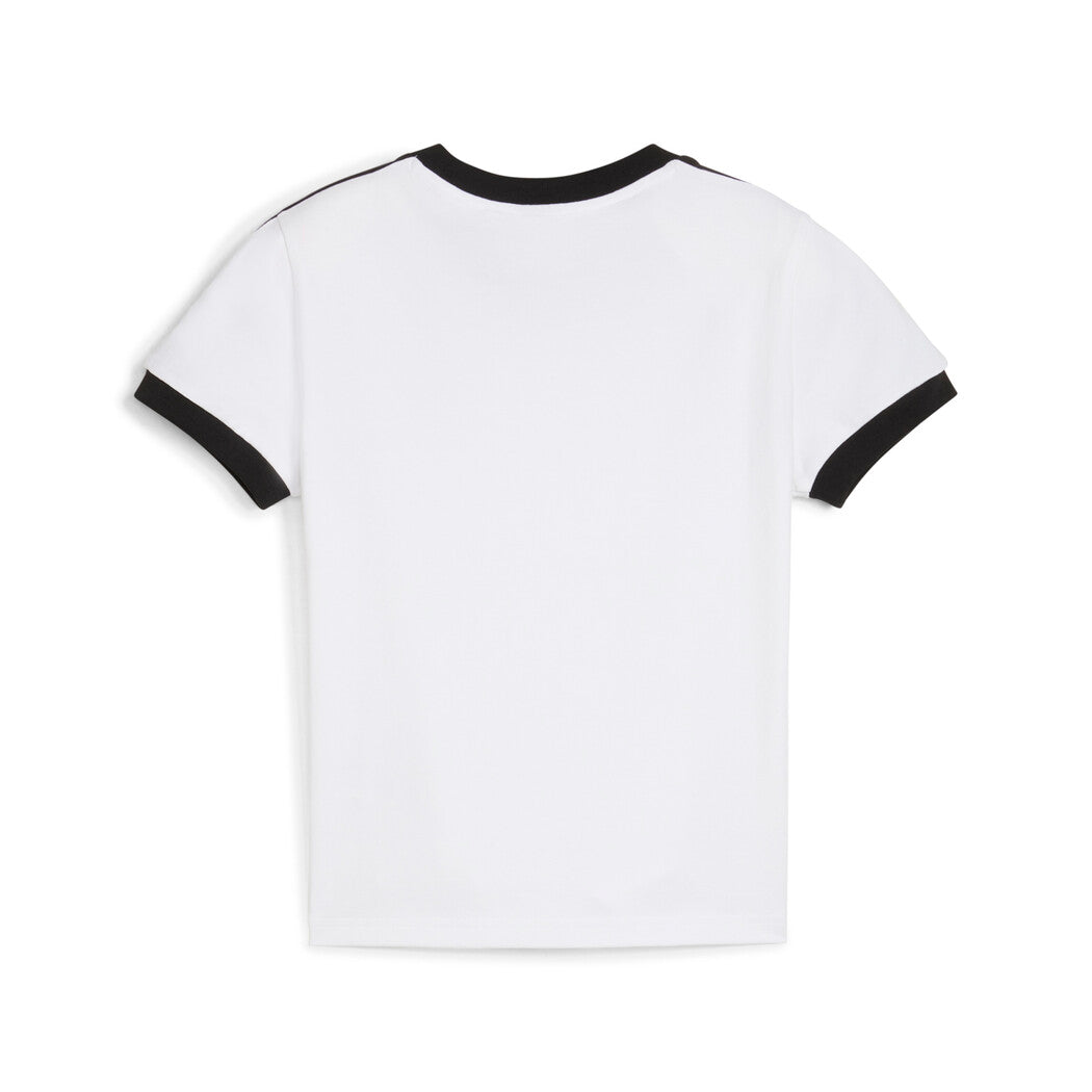 PUMA T7 SLIM TEE WHITE