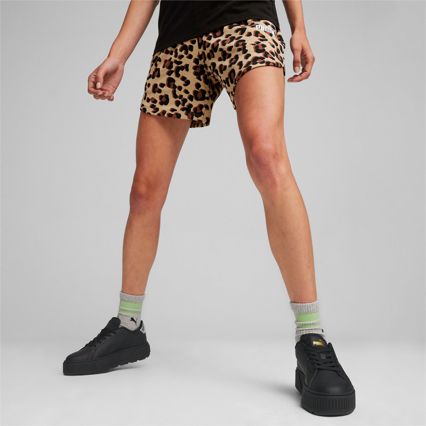 Short De Dama Ess Animal 5 Aop Marca Puma