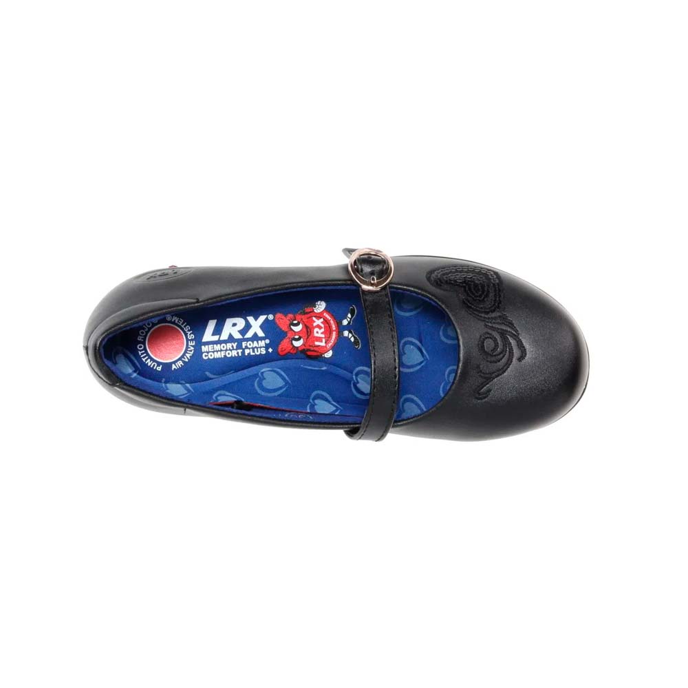 Zapato Escolar Land Rover RLX de niña color negro