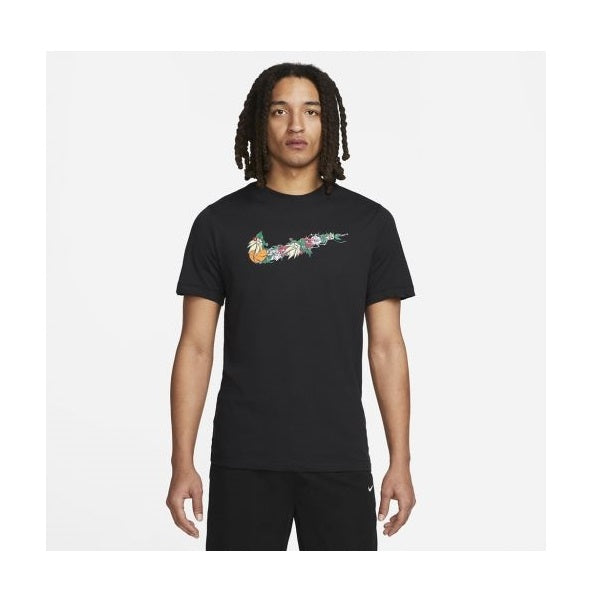 Camiseta De Hombre Deportiva Negra | Marca NIKE