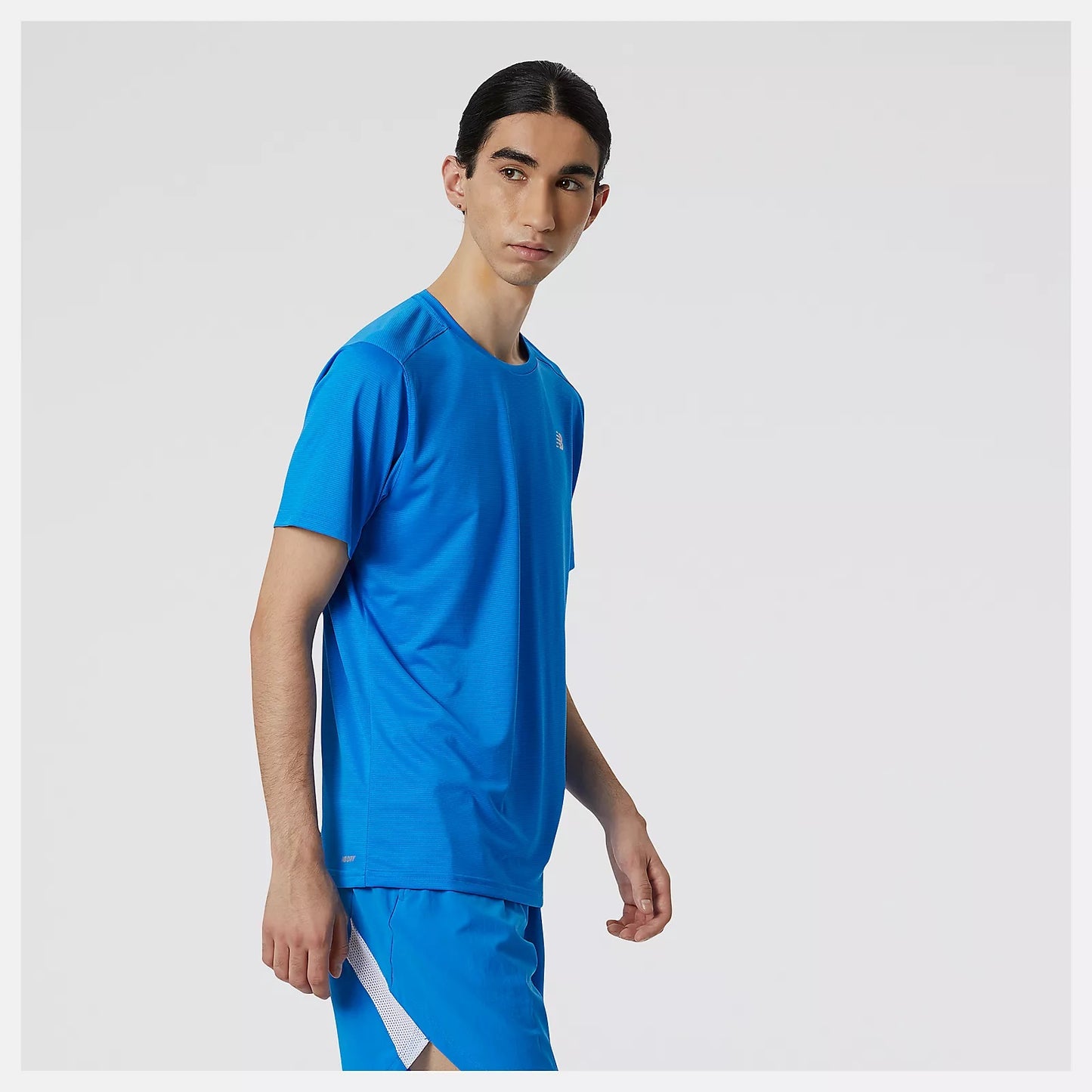 Camiseta Deportiva Hombre Energy Azul Marca NEWBALANCE