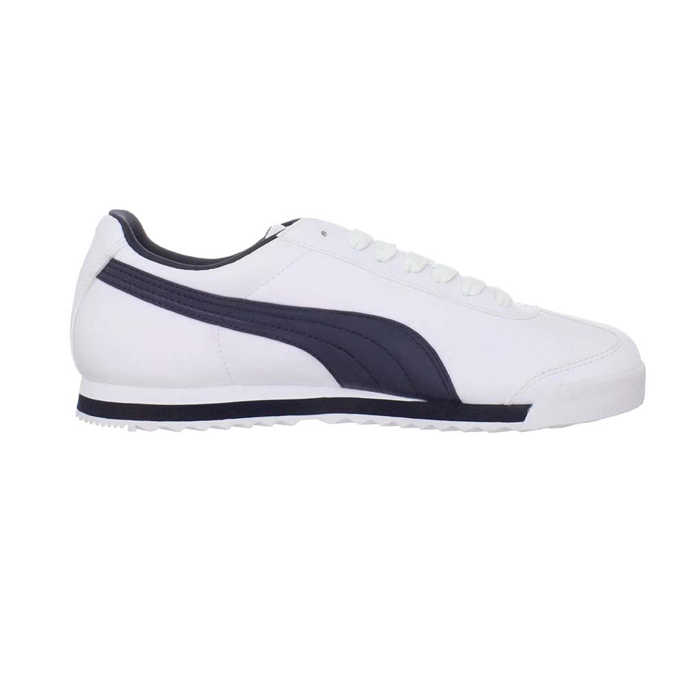 Zapatilla Puma Roma Basic De Hombre Color Blanco | Azul