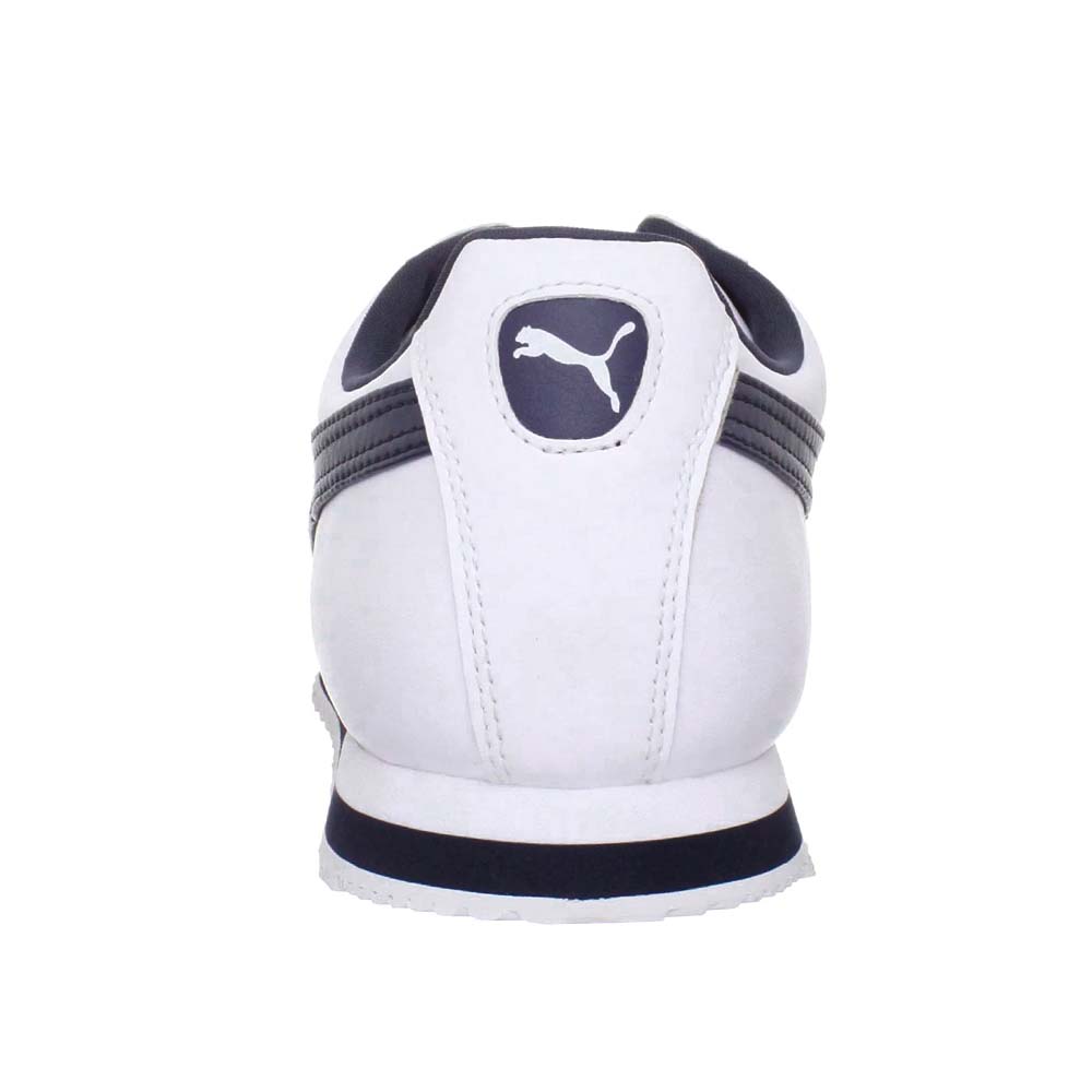 Zapatilla Puma Roma Basic De Hombre Color Blanco | Azul