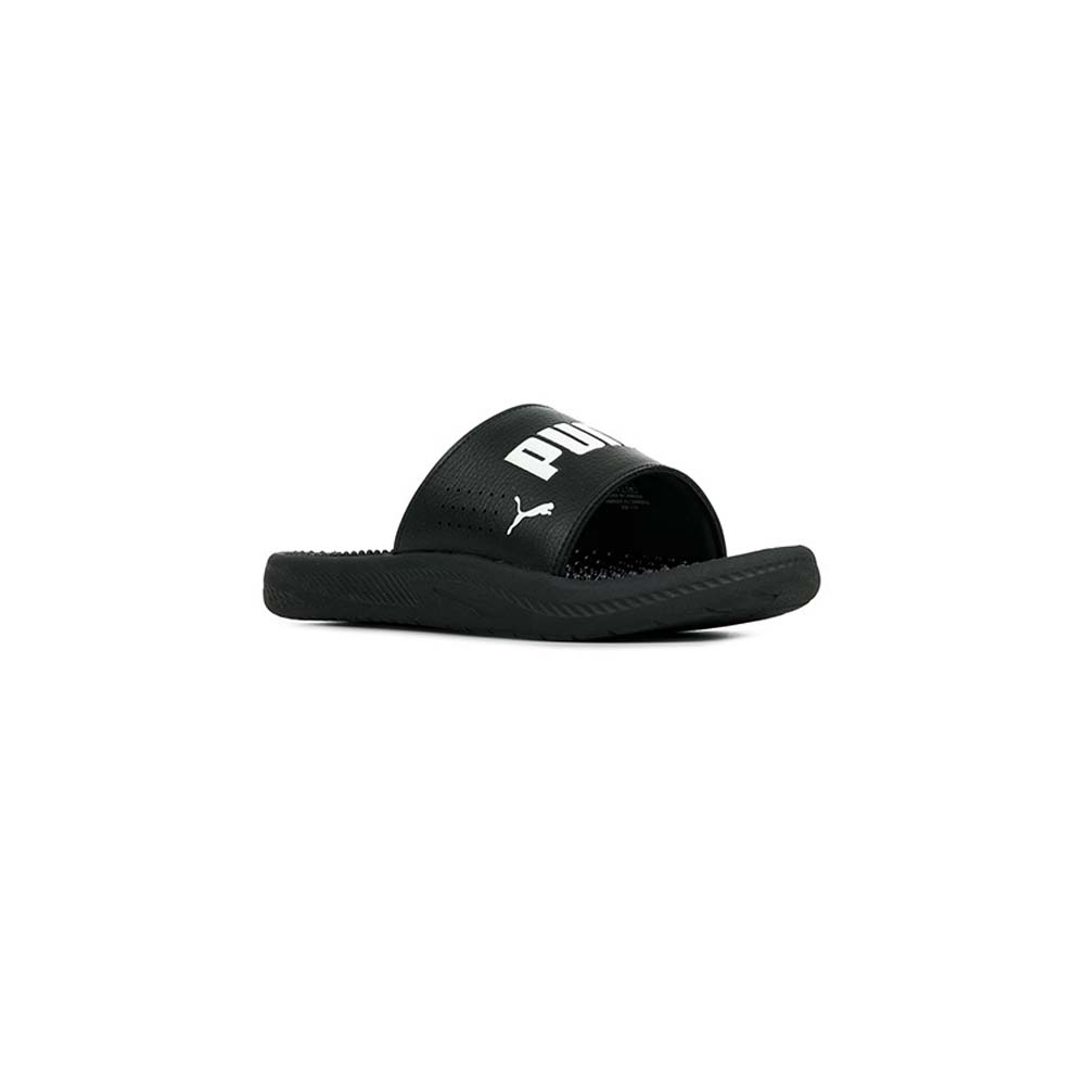 Chancleta Puma Softride Masaje Deslizante de Hombre | Color Negro