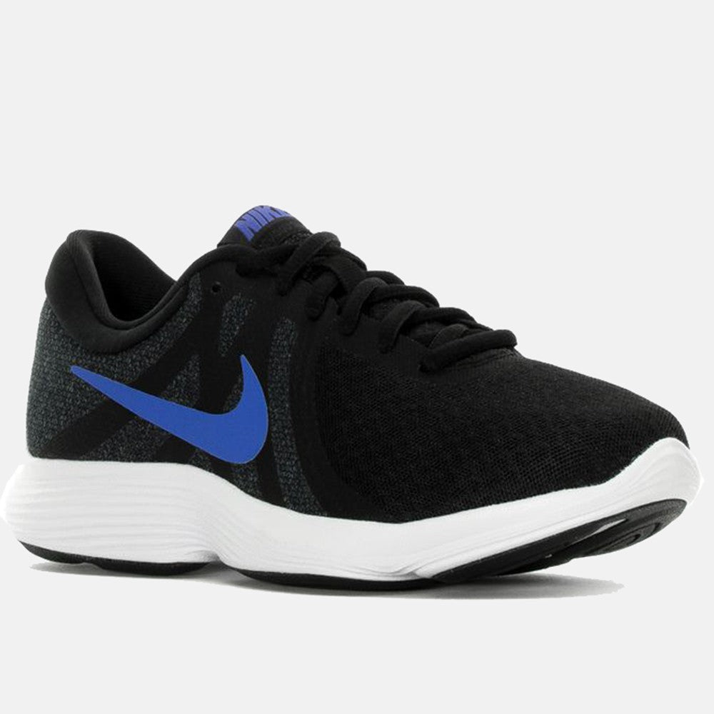 Nike Revolution 4 Black/Blue Mujer