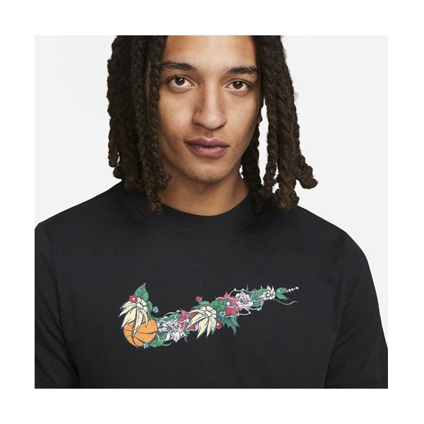 Camiseta De Hombre Deportiva Negra | Marca NIKE