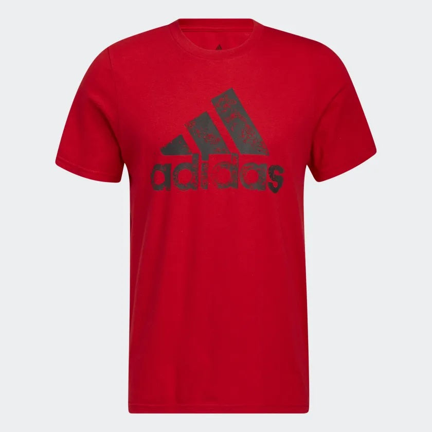 Camiseta de Hombre Roja Marca ADIDAS