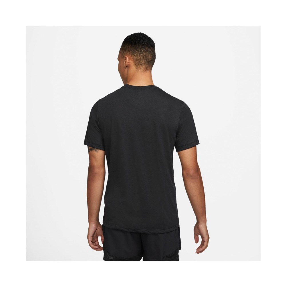 Camiseta de Hombre Deportiva Negra Marca NIKE