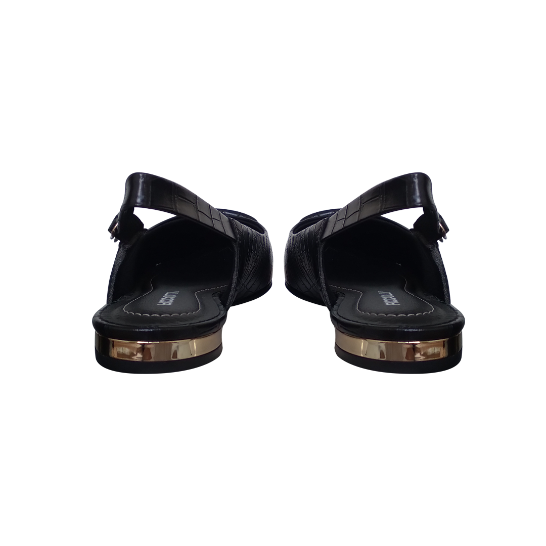 Zapatos De Dama Destalonado Color Negro |Marca PICCADILLY