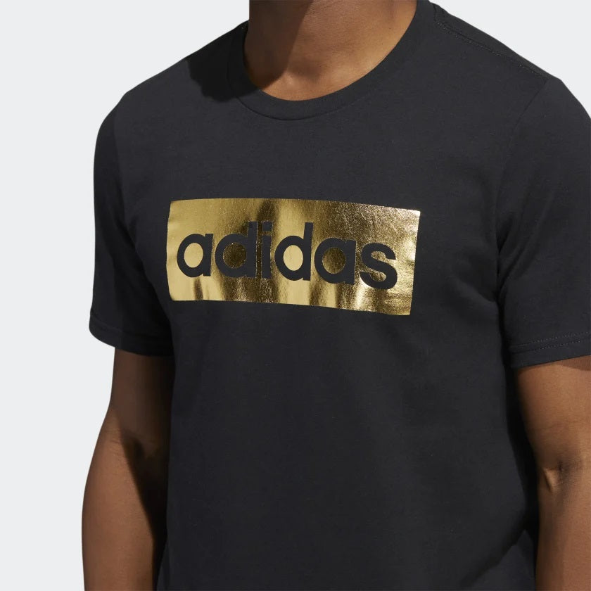 Camiseta de Hombre Negra Marca ADIDAS