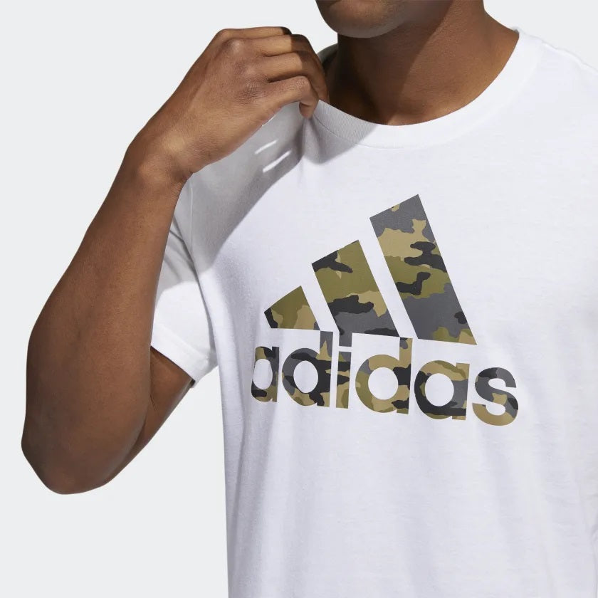 Camiseta de Hombre Blanca Marca ADIDAS