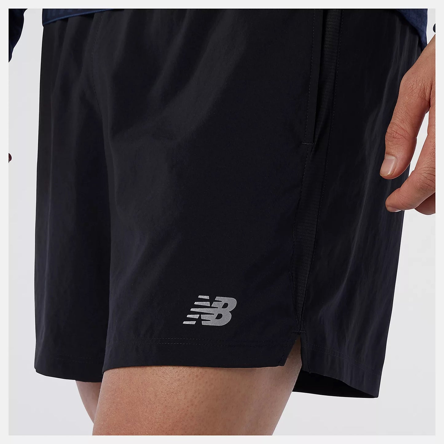 Short de Hombre Negro Marca NEWBALANCE
