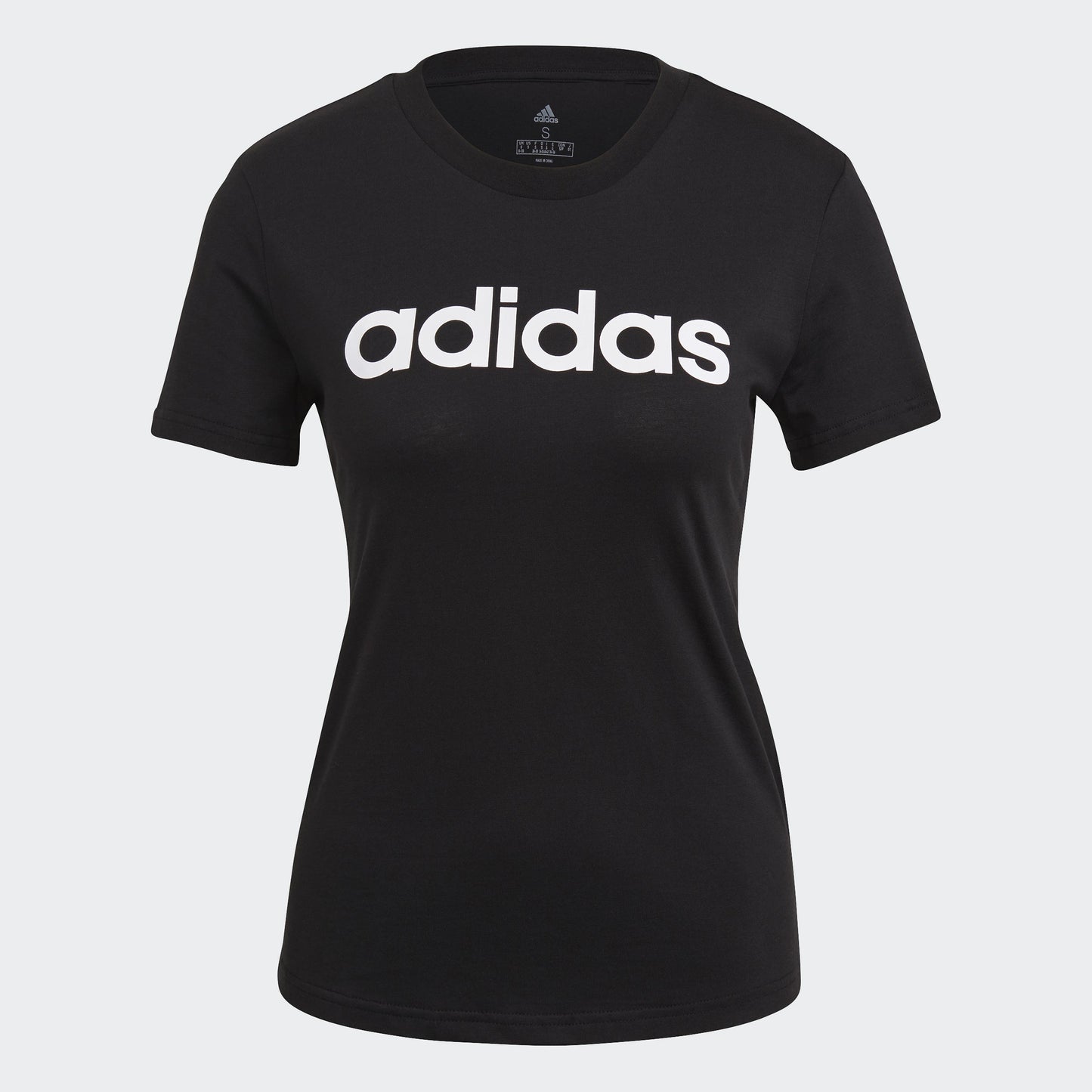 Camiseta Deportiva De Dama Color Negra| Marca ADIDAS