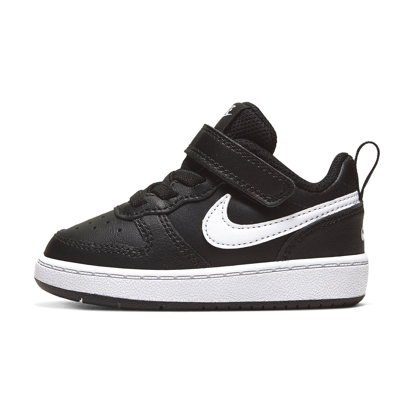 Zapatilla Nike Court Borough Low2 BTV de Niño color Negro / Blanco