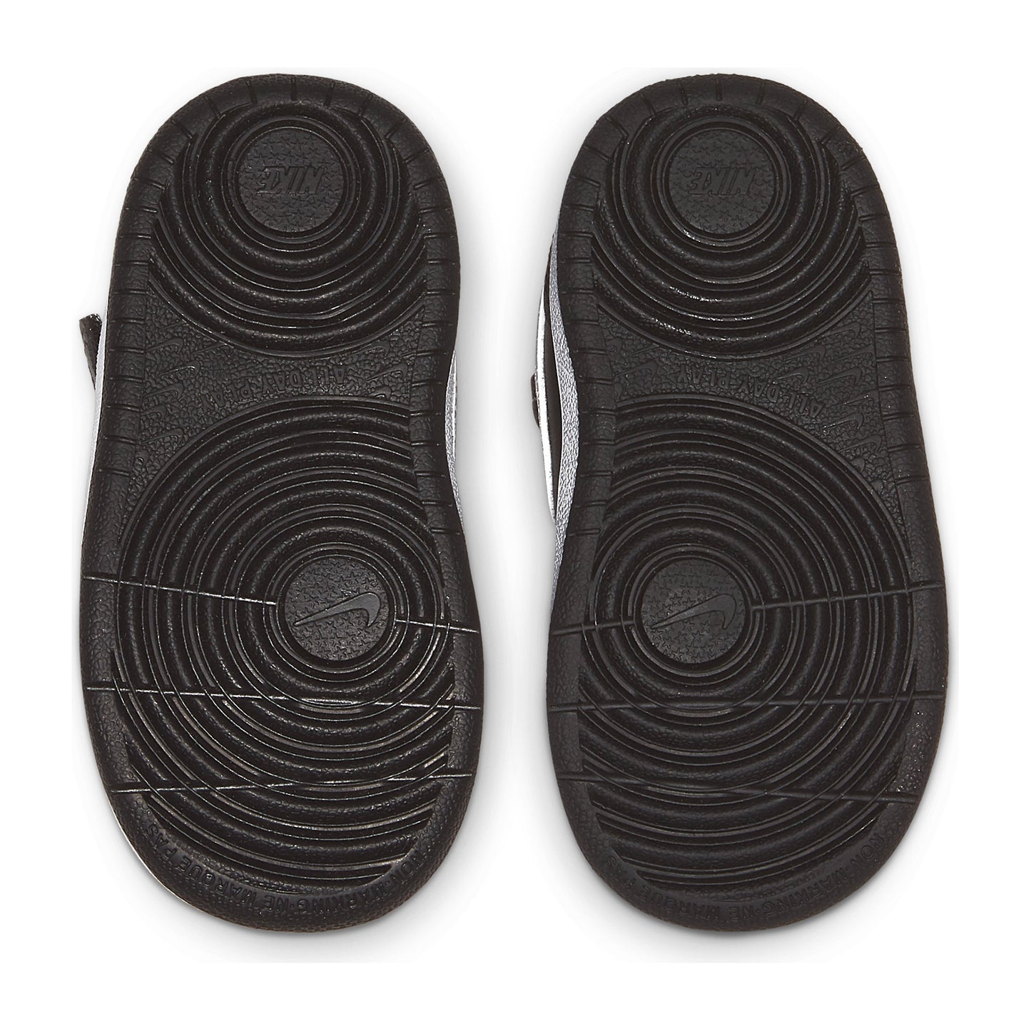 Zapatilla Nike Court Borough Low2 BTV de Niño color Negro / Blanco