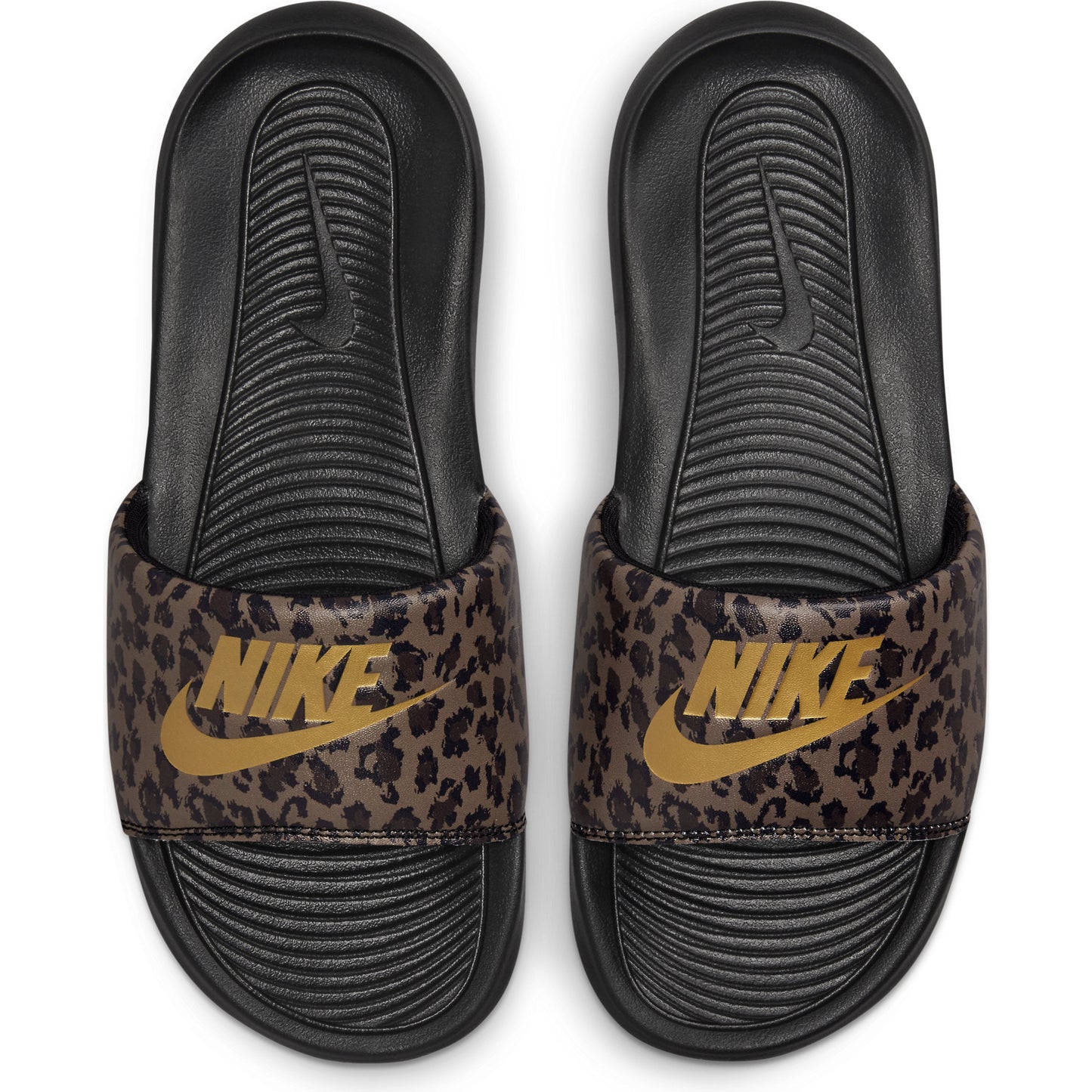 Chancletas Nike Victori One de Mujer color NEGRO/ BROWN/ ESTAMPADO