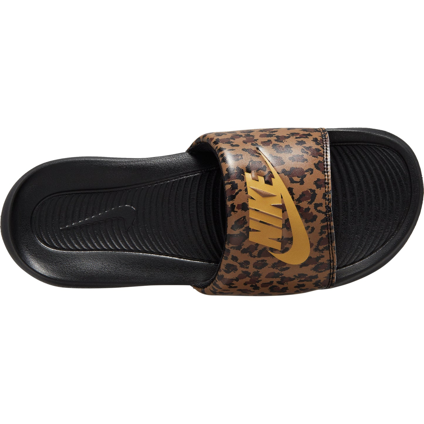 Chancletas Nike Victori One de Mujer color NEGRO/ BROWN/ ESTAMPADO