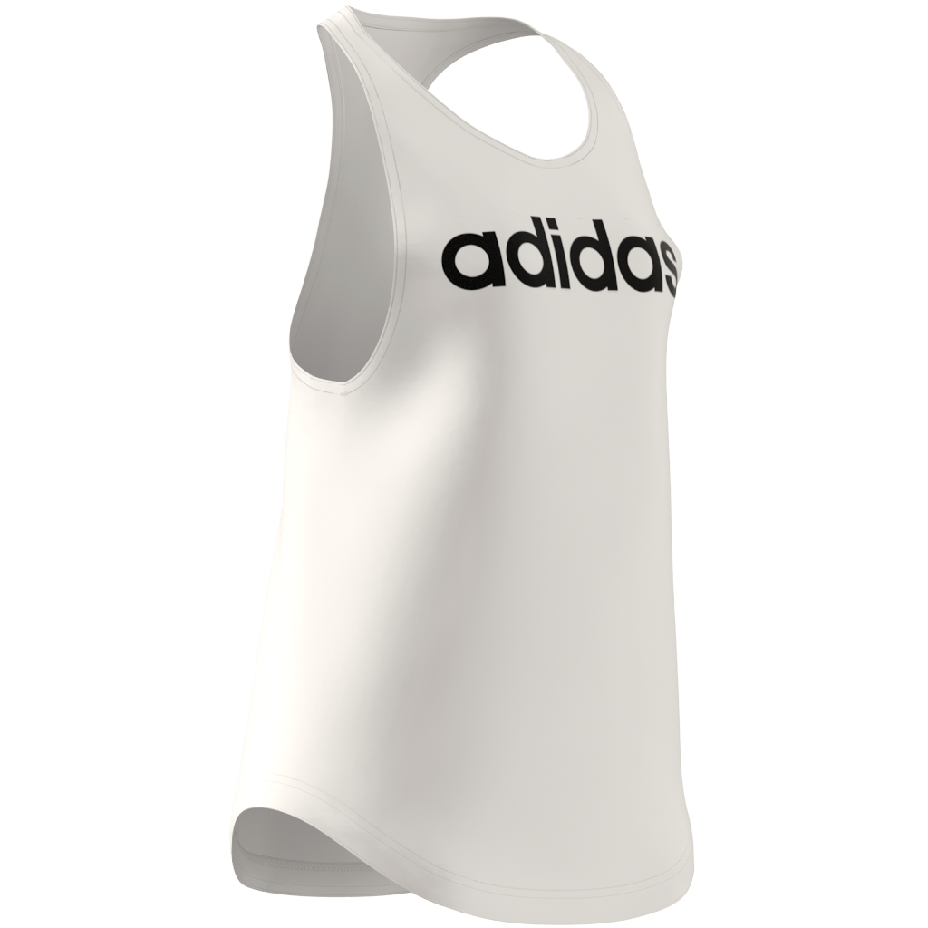 Playera Sin Mangas Essentials Logo Holgado Marca Adidas