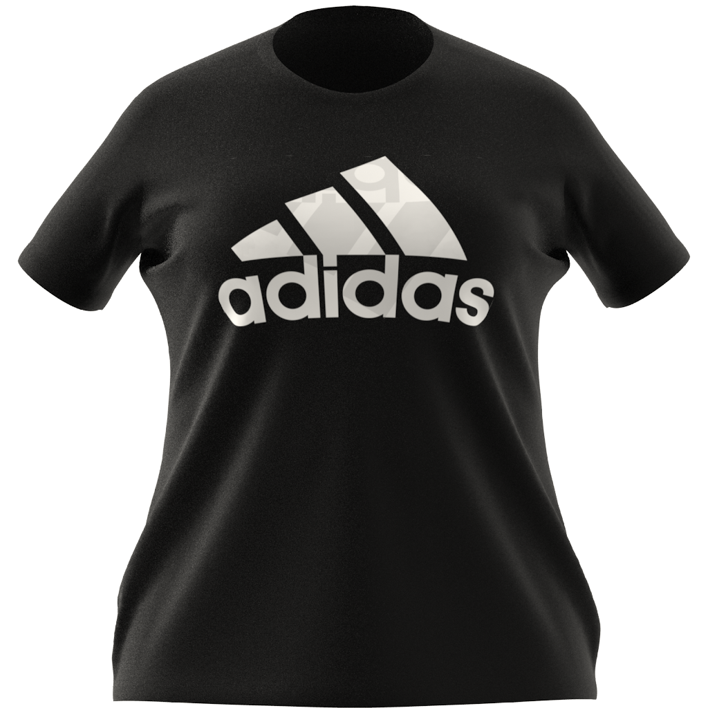 Camiseta Essentials Con Logotipo Marca Adidas