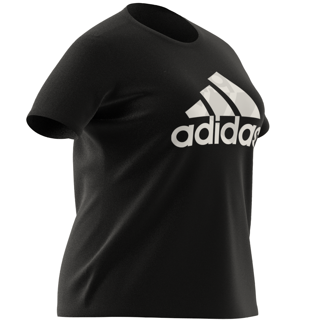 Camiseta Essentials Con Logotipo Marca Adidas