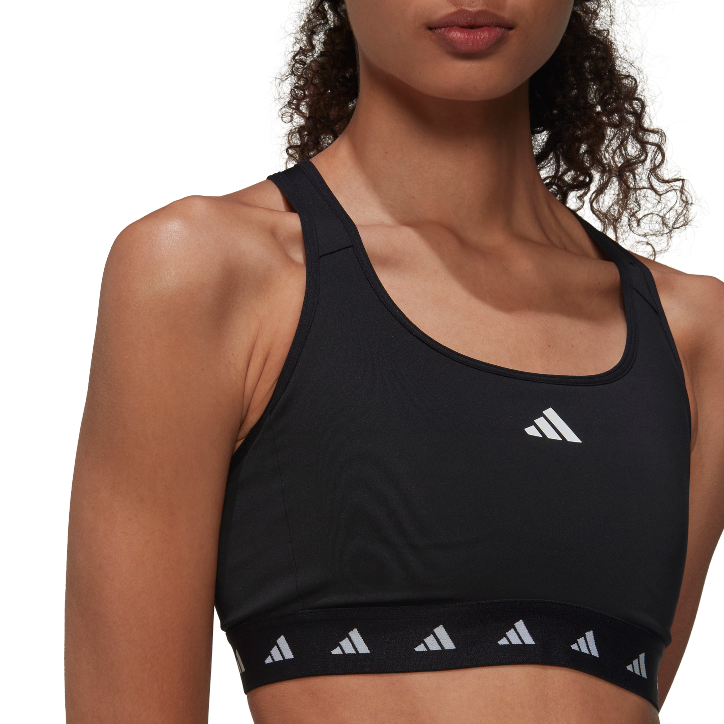Sujetador Powerreact Training Medium-Support Marca Adidas