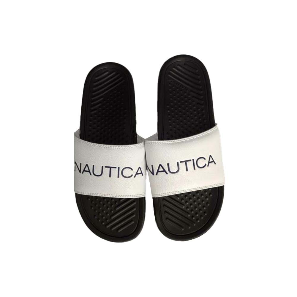 Chancletas Nautica Bretton de Hombre Color Blanco