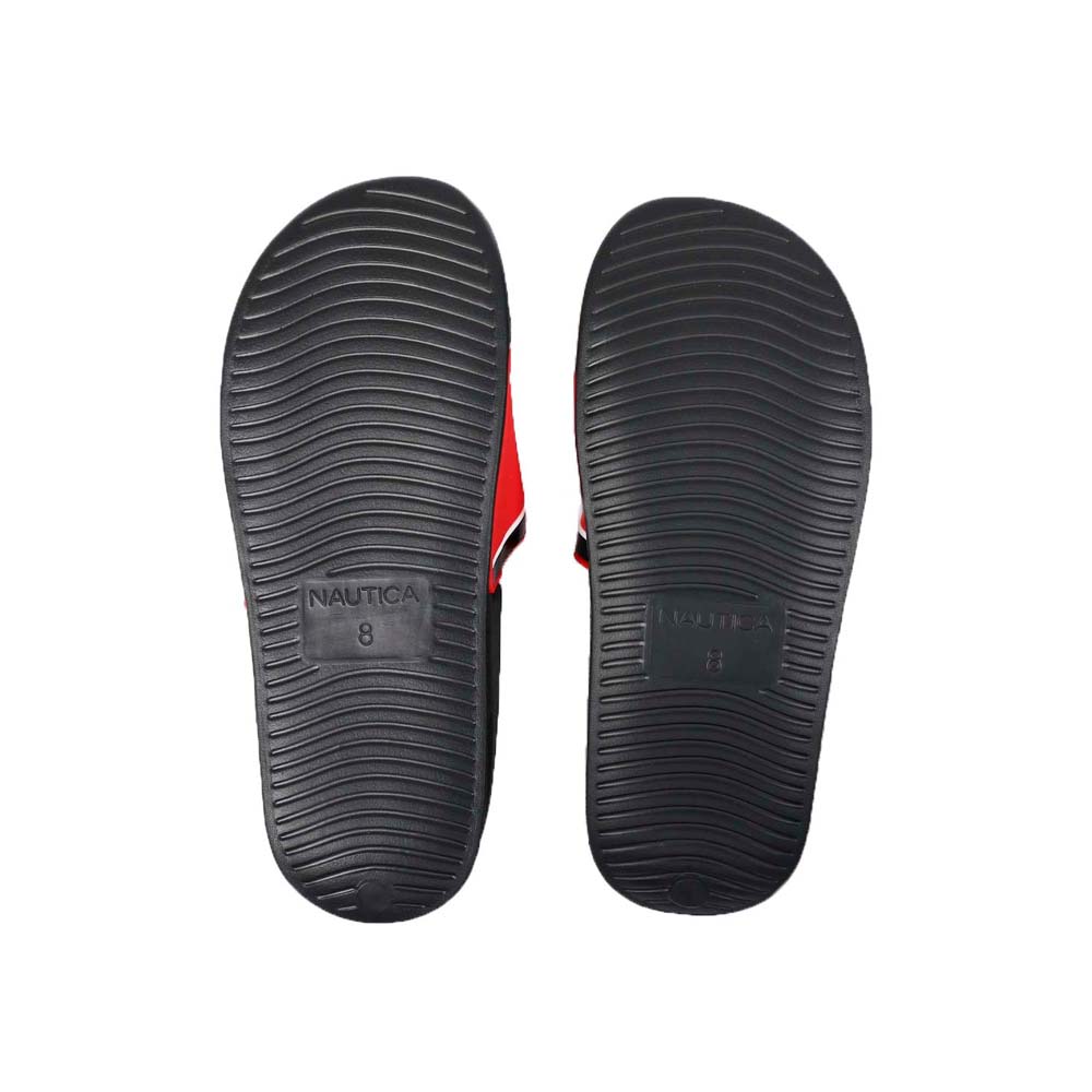 Chancletas Nautica Cortlan de Hombre color Rojo