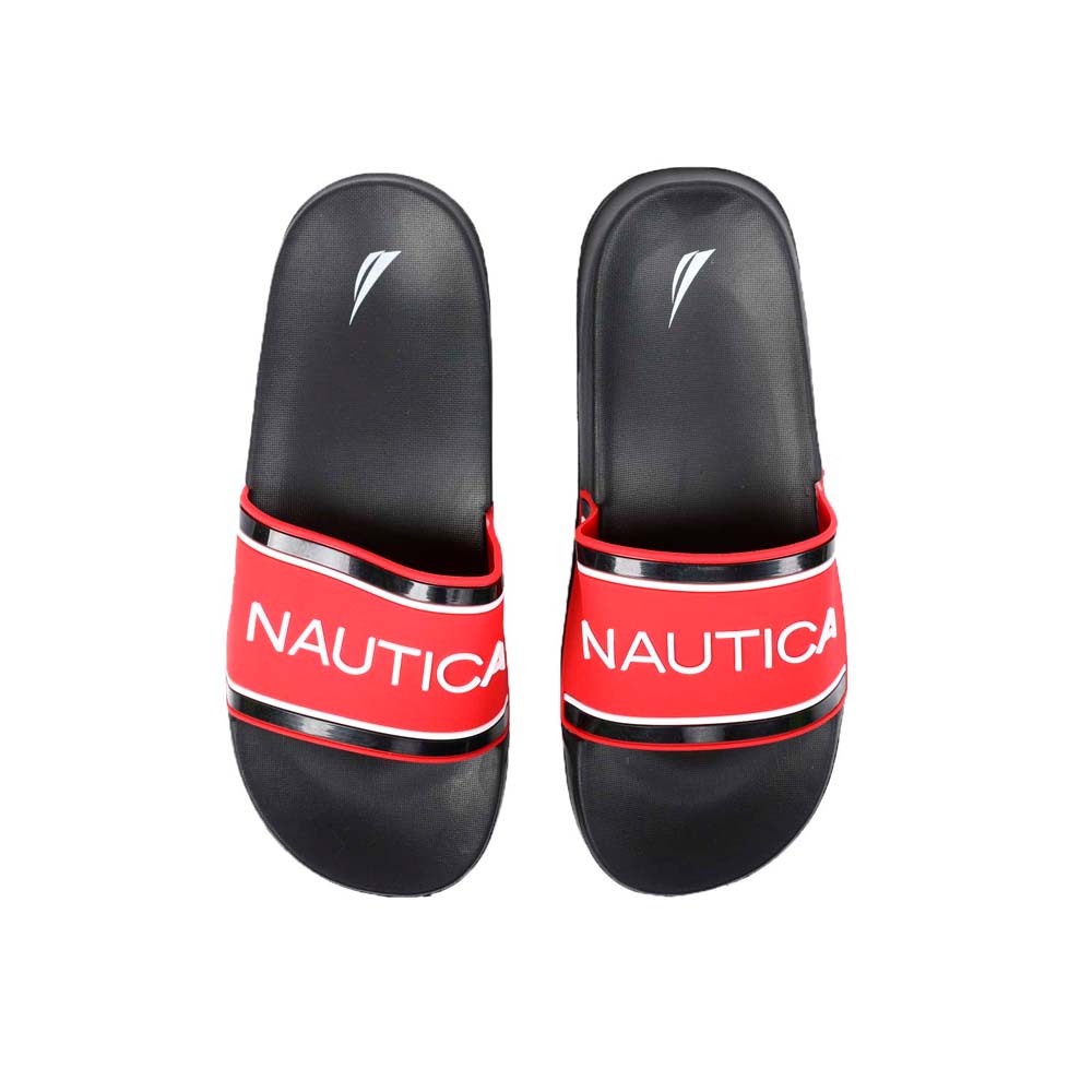 Chancletas Nautica Cortlan de Hombre color Rojo
