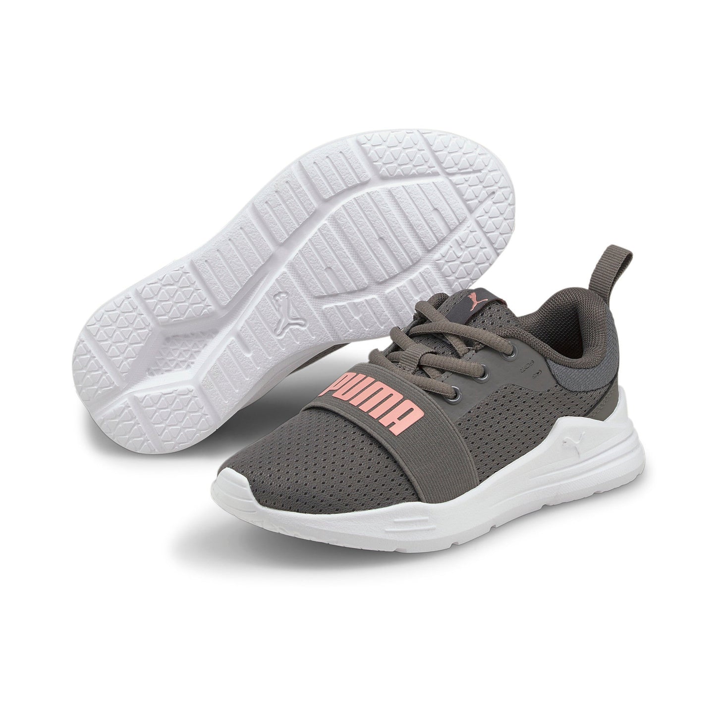 ZAPATILLA PUMA DE NIムO COLOR GRIS