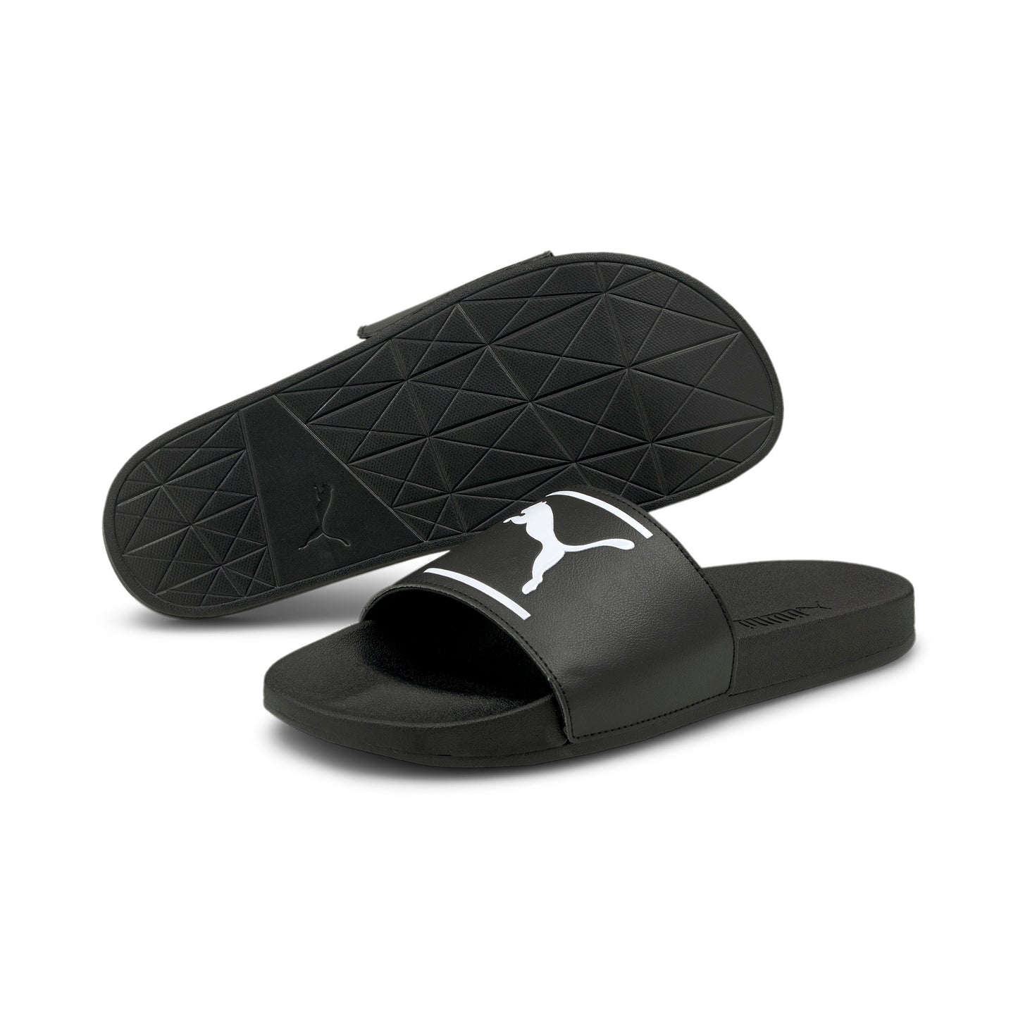 Chancleta De Hombre Color Negro | Marca PUMA