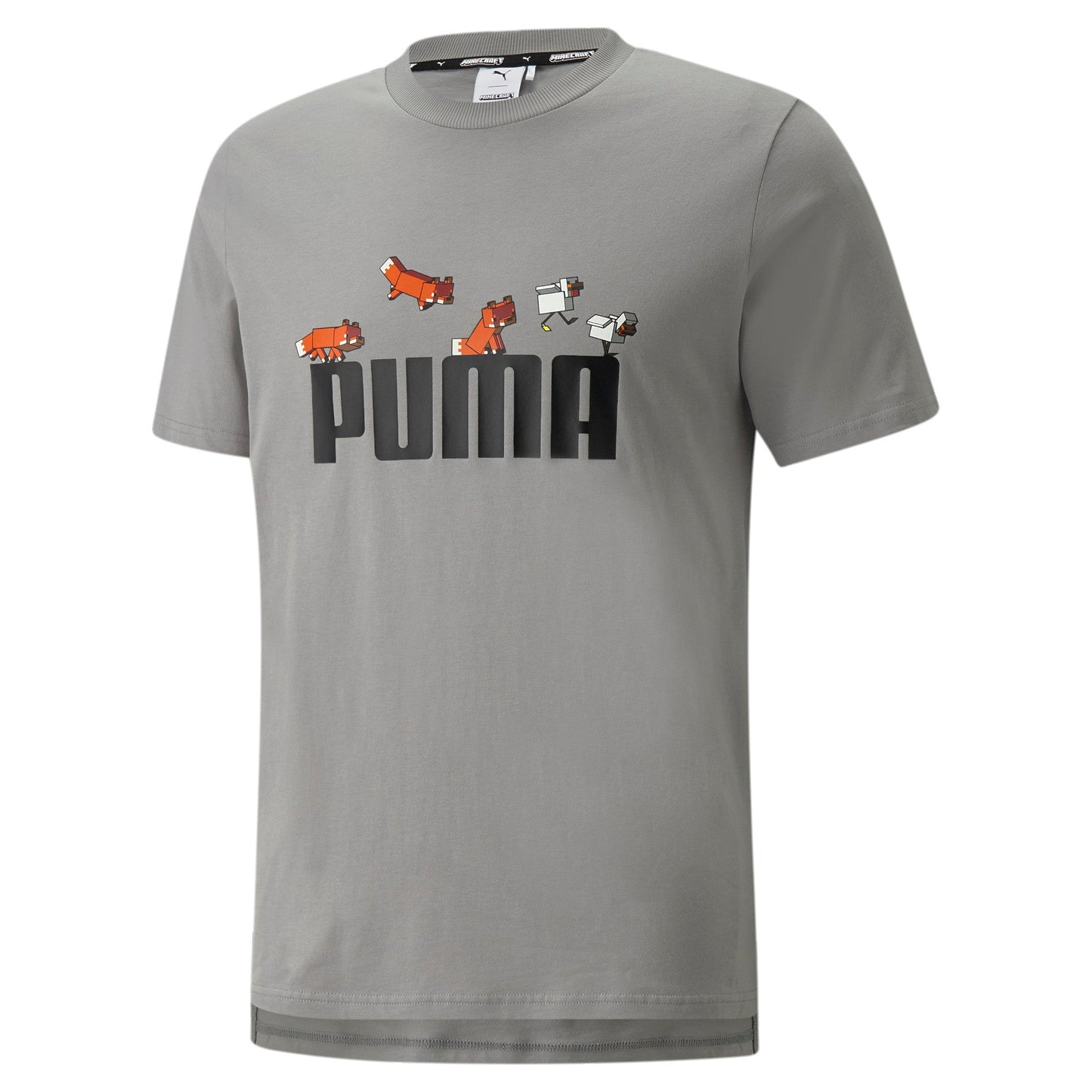 Camiseta de Hombre Gamers Gris Marca PUMA