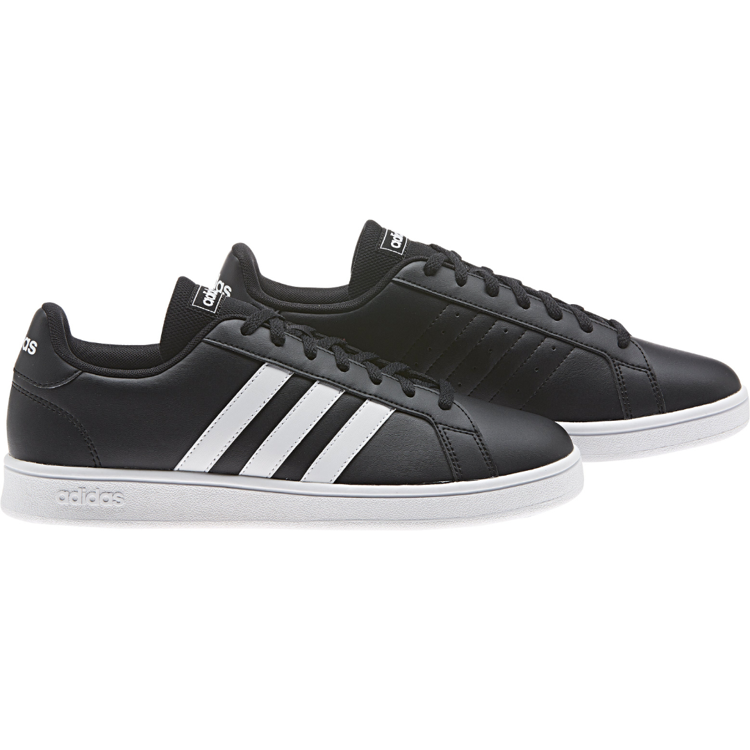 Zapatilla Adidas Grand Court de hombre color Negro