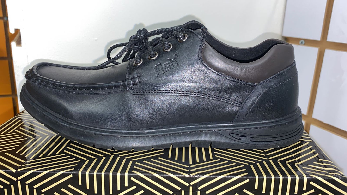 Zapato De Hombre Color Negro | Marca Fish