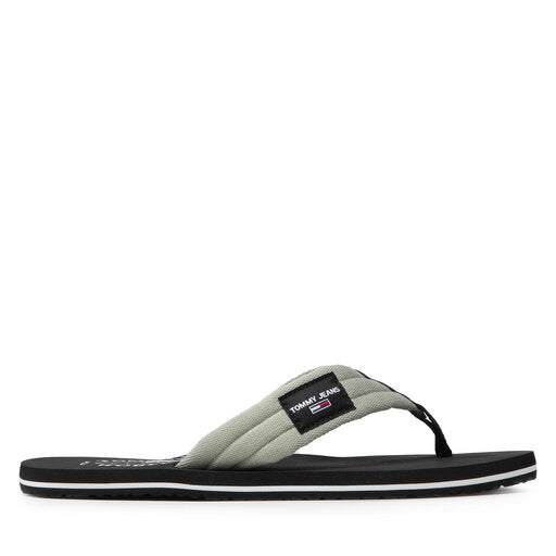Chancleta Tommy Hilfiger de Hombre Color Gris