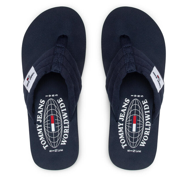 Chancleta Tommy Hilfiger de Hombre Color Azul