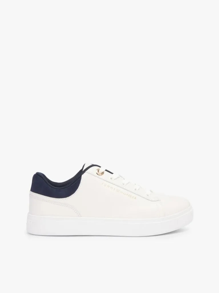 TOMMY HILFIGER CASUAL CUPSOLE SNEAK ECRU-SPAC