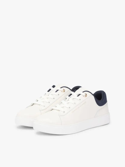 TOMMY HILFIGER CASUAL CUPSOLE SNEAK ECRU-SPAC