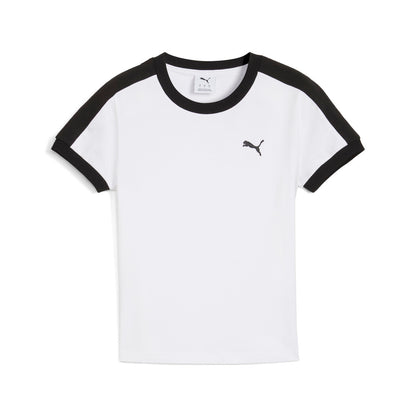 PUMA T7 SLIM TEE WHITE