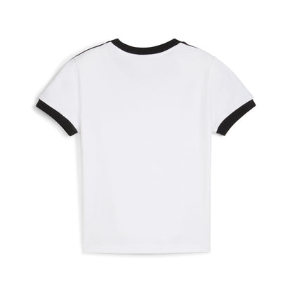 PUMA T7 SLIM TEE WHITE