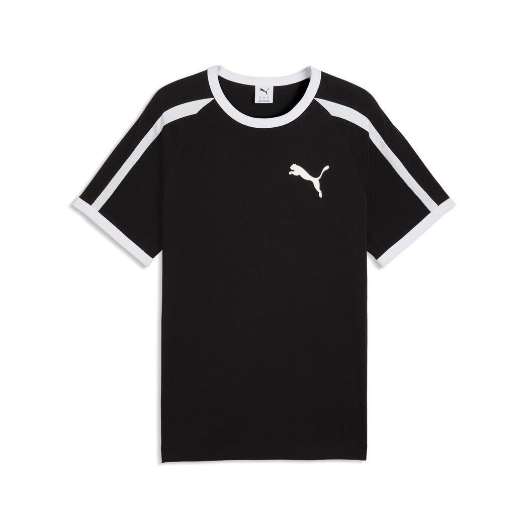 PUMA T7 SLIM TEE BLACK