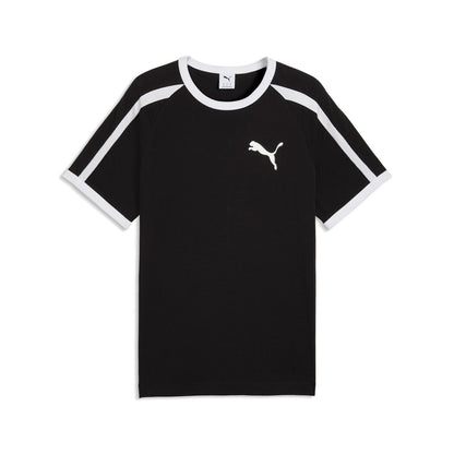 PUMA T7 SLIM TEE BLACK