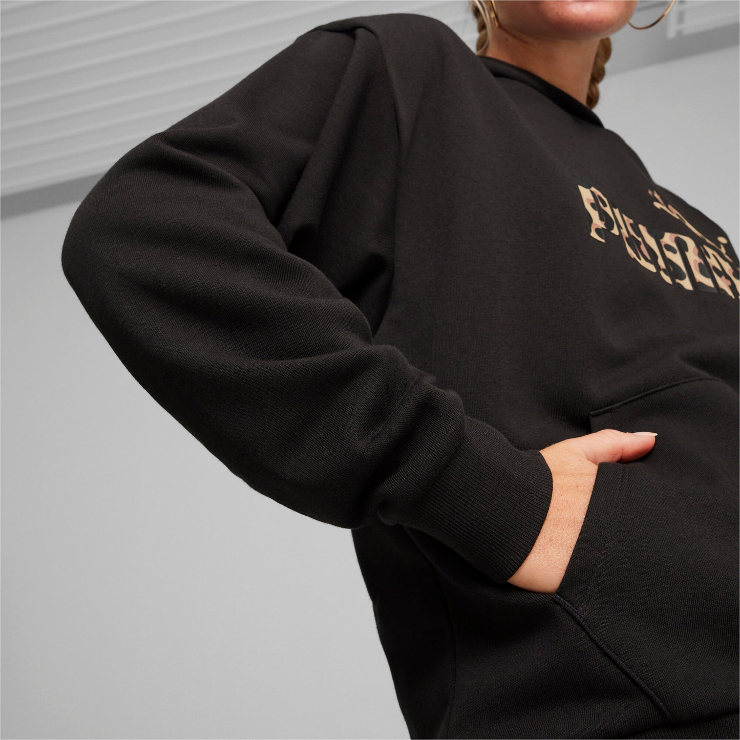 Sweter De Dama Ess Animal Hoodie Marca Puma