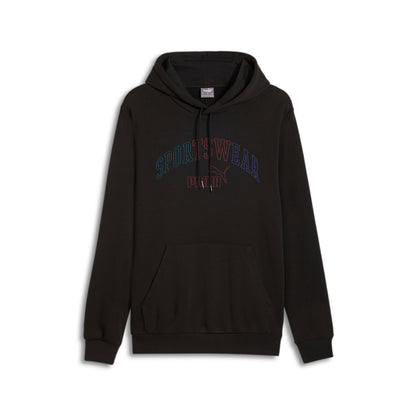 PUMA ABRIGO CON CAPUCHA ESS + LOGO DAMA