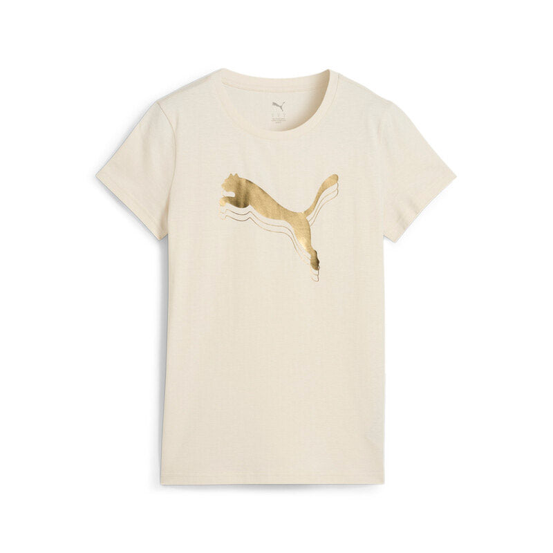 PUMA ESS METALLIC TEE W