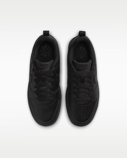 NIKE COURT BOROUGH LOW PRESCOLAR  BLK-BLK