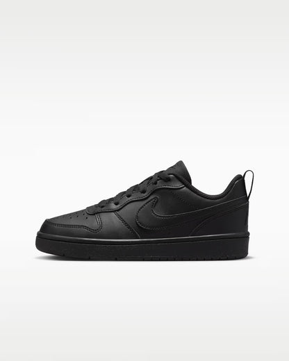 NIKE COURT BOROUGH LOW PRESCOLAR  BLK-BLK