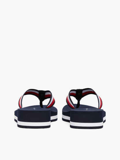 TOMMY HILFIGER CORP MID WEDGE BE