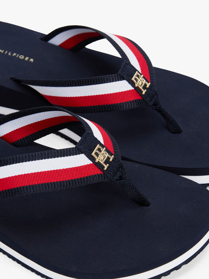 TOMMY HILFIGER CORP MID WEDGE BE