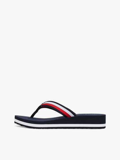 TOMMY HILFIGER CORP MID WEDGE BE