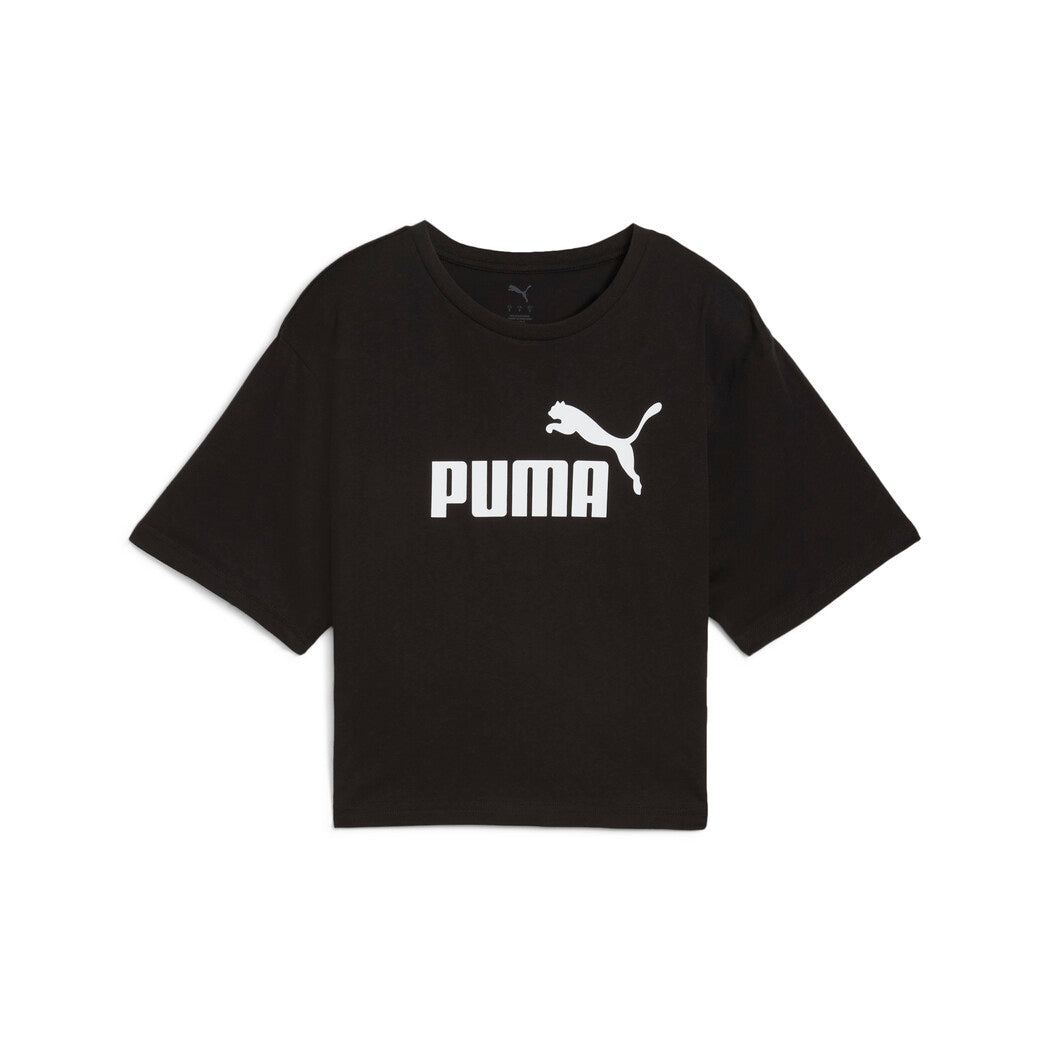 PUMA ESS CROPPED NO.1 LOGO TEE W